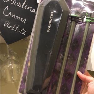 Starbucks straws